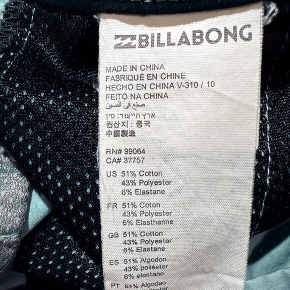 Billabong Men's New Order Shorts 32 Lt. Blue - Picture 7 of 7